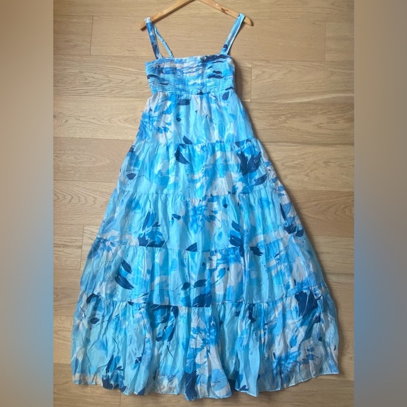 Abercrombie & Fitch Blue Floral Maxi Dress, size S - Picture 9 of 14